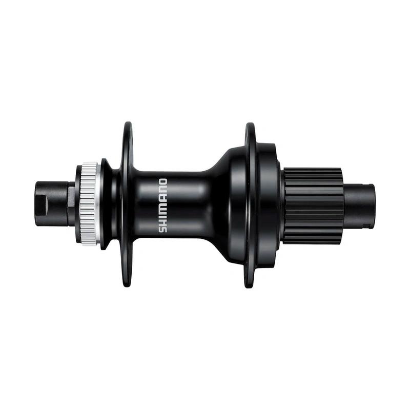 Maza trasera SHIMANO FH-MT510 / Eje de 12 mm Boost / Micro Spline / Center Lock / 32 Hoyos / O.L.D. 142 mm / 12 velocidades